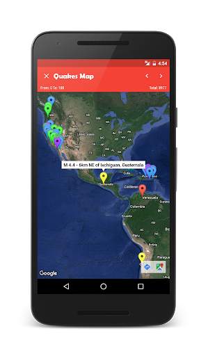 EarthQuake App screenshot 7