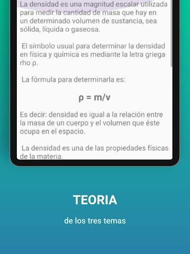 Densidad Masa Volumen screenshot 10