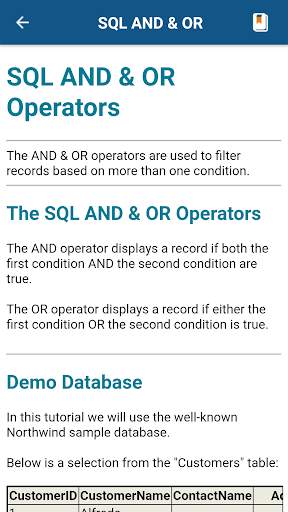 SQL Offline Tutorial & Interview Questions screenshot 6