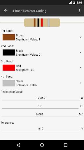 Electrical Calculations screenshot 2