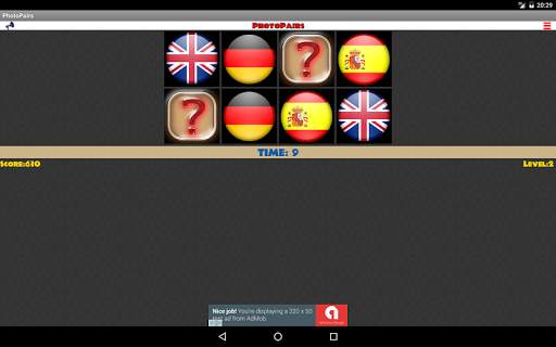 PhotoPairs. Memory game. screenshot 14