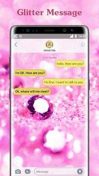 Glitter Messenger – Diamond SMS screenshot 2