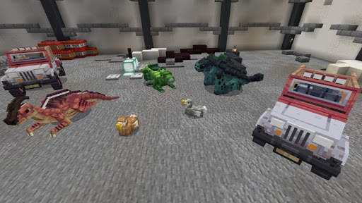 dinosaurs  - mod for minecraft screenshot 1