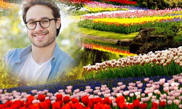Beautiful Rose Garden Photo Frame Application screenshot 12
