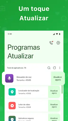 Atualização de Software screenshot 1