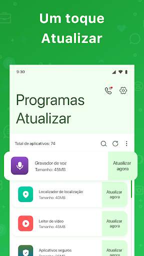 Atualização de Software screenshot 1