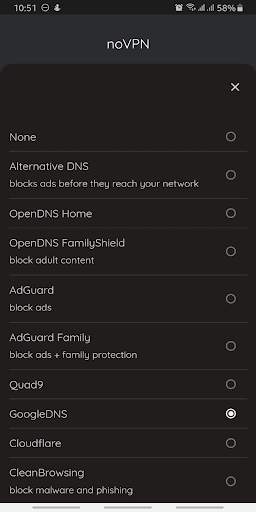 noVPN - Forever Free VPN, DNS and Block Ads screenshot 3