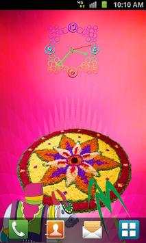 Pongal Rangoli Clock screenshot 6