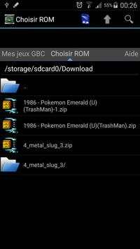 Emulator GBA screenshot 1