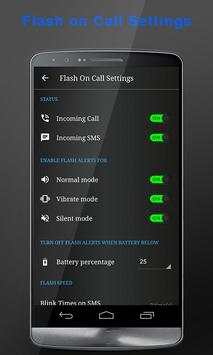 Flash Alert On Call and SMS screenshot 4