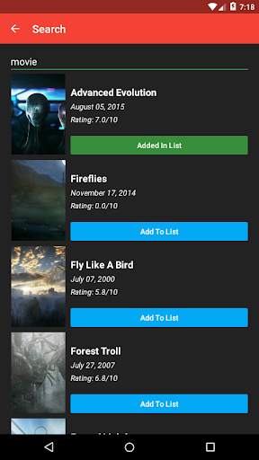 MovieDay Countdown Movie List screenshot 6
