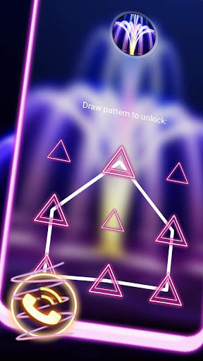 Neon Fountain Light Theme screenshot 5