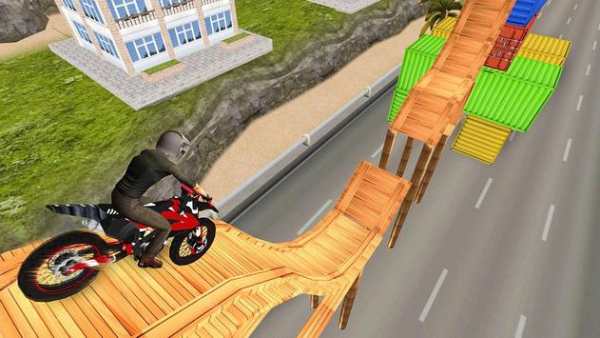 Extreme Tricky Trail Bike Stunt Race 3D Adventure screenshot 13