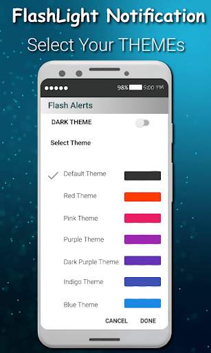 Flash on Call and Sms:Flash Alert all Notification screenshot 3