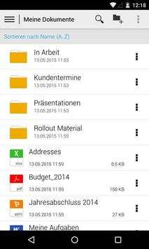 SAP Mobile Documents screenshot 1