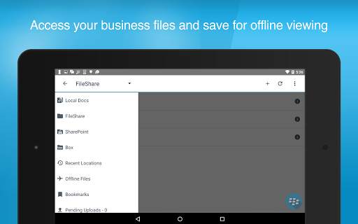 BlackBerry Work screenshot 16