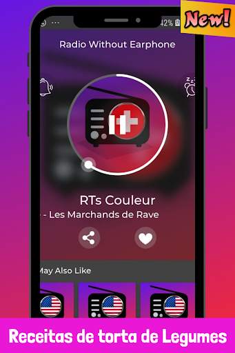 Radio Without Earphone and Antena free App screenshot 7