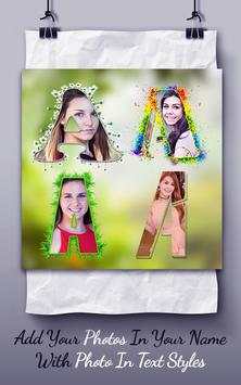 Name & Photo Art Editor screenshot 2