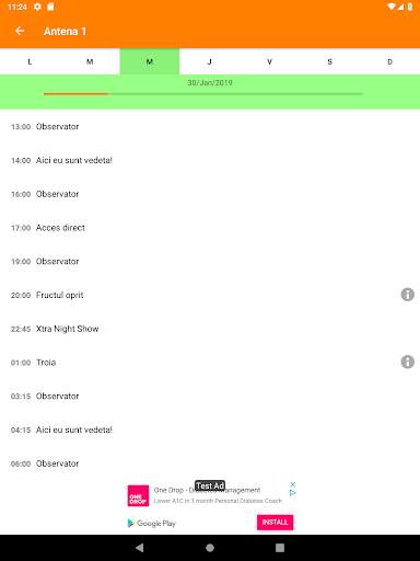 Program TV - ghid TV Romania स्क्रीनशॉट 11