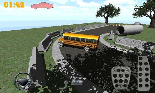 3D School Bus Parking screenshot 7