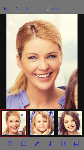 Faces Video Morph Animator screenshot 1