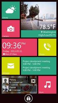 Rix GO Locker Theme скриншот 1