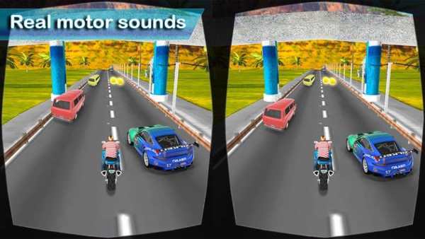VR Motorbike Racing - Real feel VR games 2017 screenshot 6
