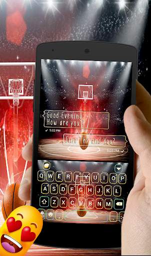 Basketball Keyboard PRO screenshot 1