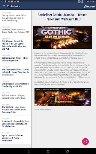Zockerheim Game News screenshot 5