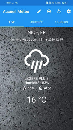 Accueil Météo screenshot 3