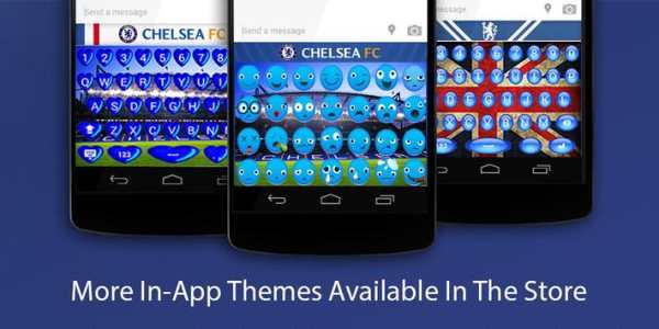 Chelsea Keyboard Emoji screenshot 1