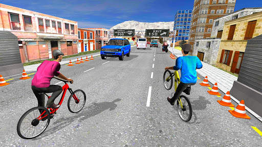 Bicycle Racing Stunt Game 2017 screenshot 14