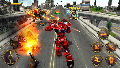 Monster Robot Hero City Battle screenshot 12