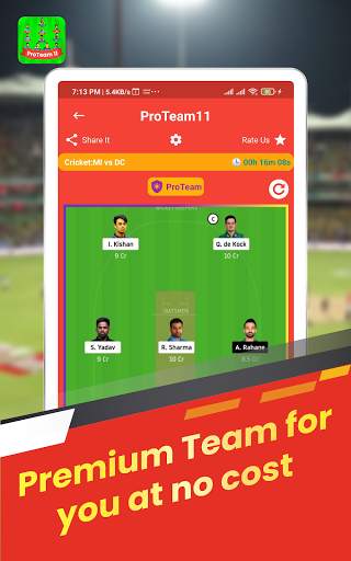 ProTeam11- Fantasy SL GL Team prediction tips news screenshot 10