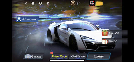 Crazy Car Racing screenshot 1