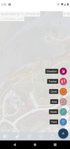 Hawk Map GPS-GIS screenshot 5