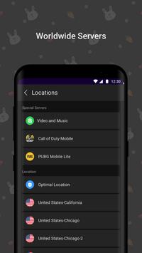 Rabbit VPN – The best free, fast and stable VPN 5 تصوير الشاشة