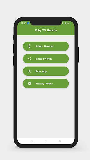 Remote for Coby TV screenshot 1
