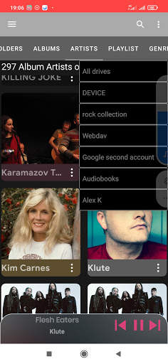 X-Cloud Player - Cloud Streaming Music Player screenshot 4