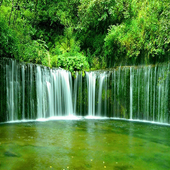 Waterfall Digital Clock icon