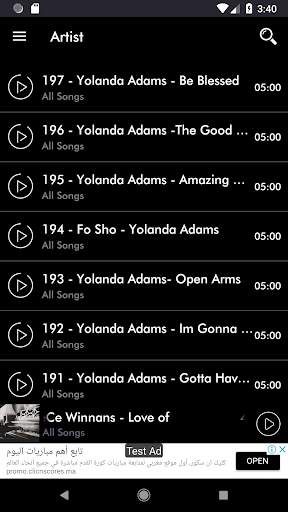Black Gospel Music old classic Songs screenshot 5
