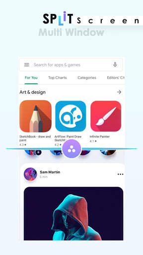 Multi Window : Split Screen Floating apps screenshot 3