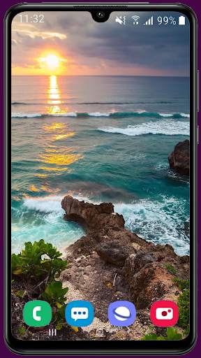 Scenery Live Wallpaper Best HD screenshot 12