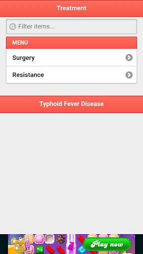 Typhoid Fever Disease 1 تصوير الشاشة