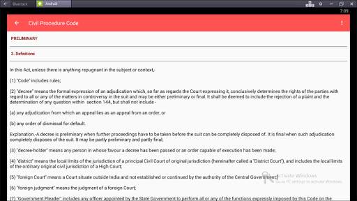 Civil Procedure Code, 1908 screenshot 1
