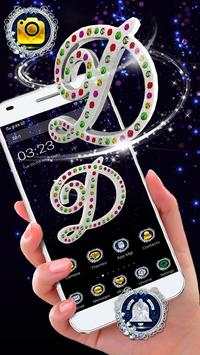 D Alphabet Letter Love 3D Theme 🌹💖 screenshot 3