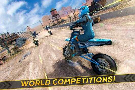Real Motorbike 3D Scooter Race screenshot 2