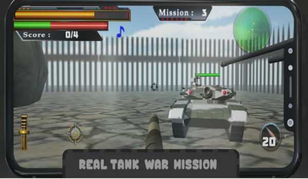Tank Shooter - Classic Army war Game screenshot 1