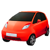 driving 3d icon