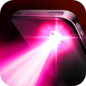 Super Bright LED Flashlight A powerful flashlight icon